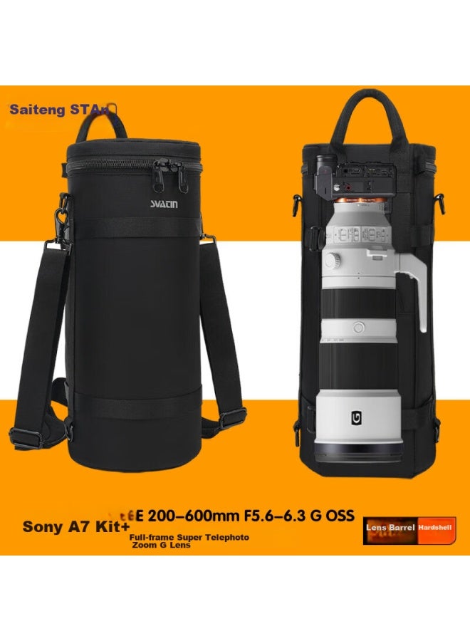 Statin Saiten T41, Compatible With Sony Mirrorless A7 Camera, 200-600mm Telephoto Lens, Shoulder And Crossbody Photography Bag, 150-600mm, Can Be Used As A Backpack - Image 1