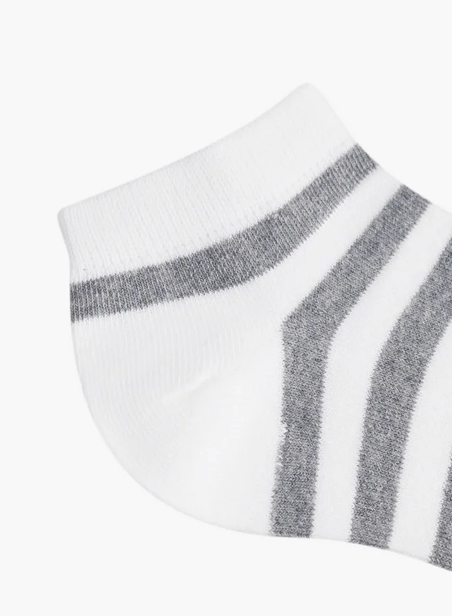 Flora Bella By Shoexpress Assorted Ankle Length Socks - Set of 5