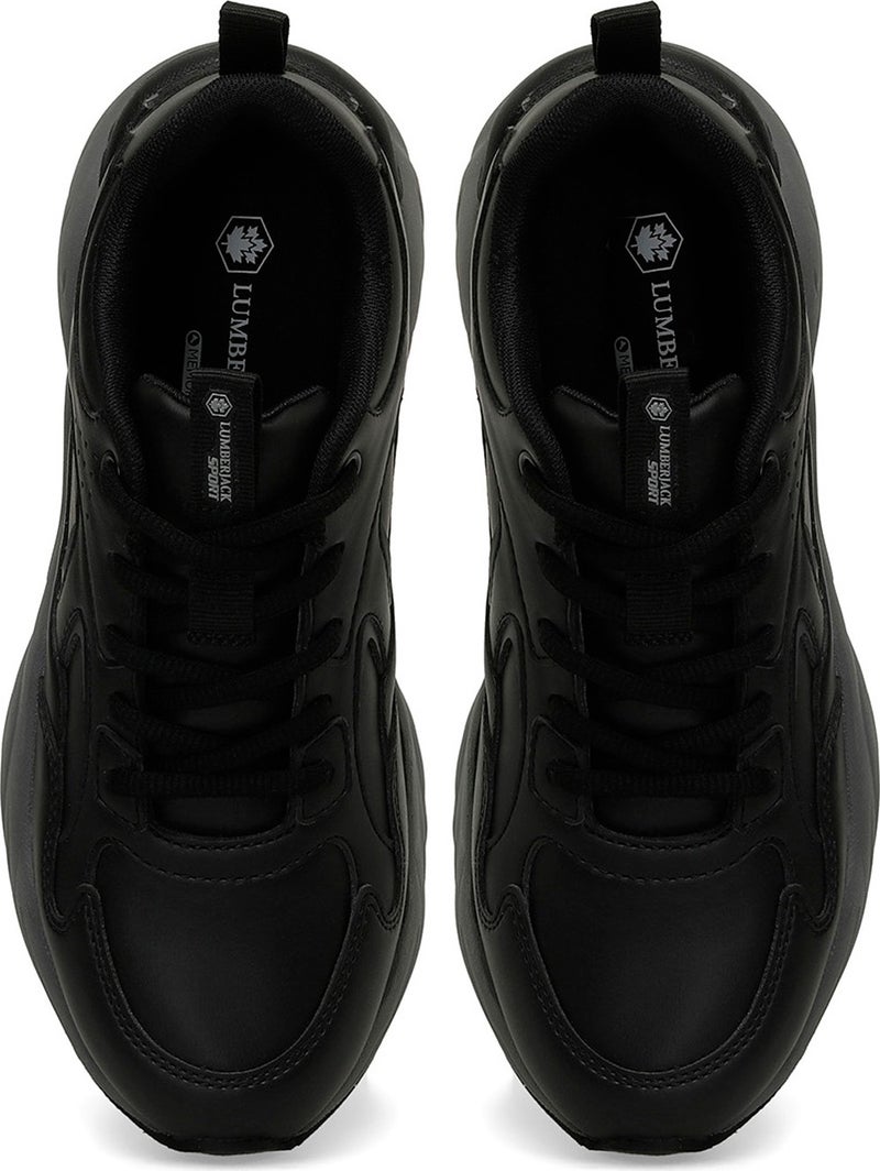LUMBERJACK Dakota Pu 4pr Black Women's Sneakers - Image 3