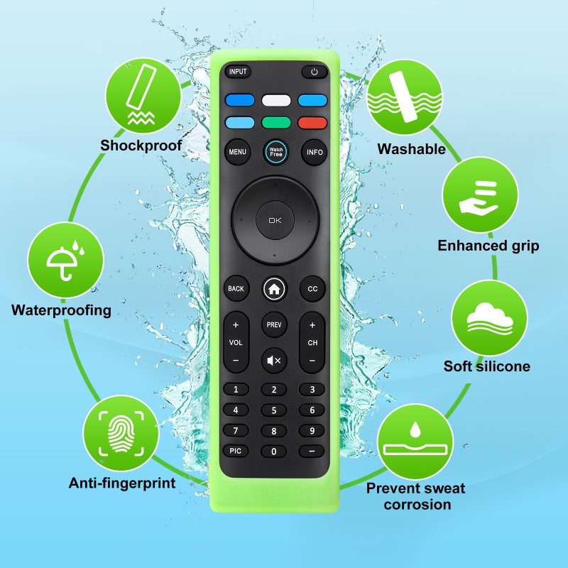 OMAIC Cover-for-Vizio-Smart-TV-Remote Silicone Case XRT136/ XRT140 - Image 3