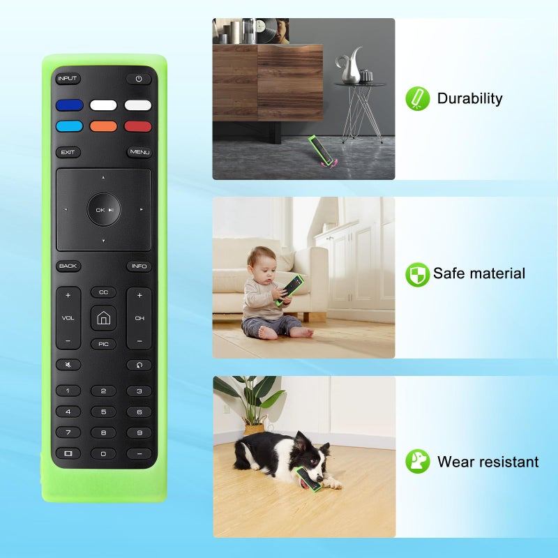 OMAIC Cover-for-Vizio-Smart-TV-Remote Silicone Case XRT136/ XRT140 - Image 4