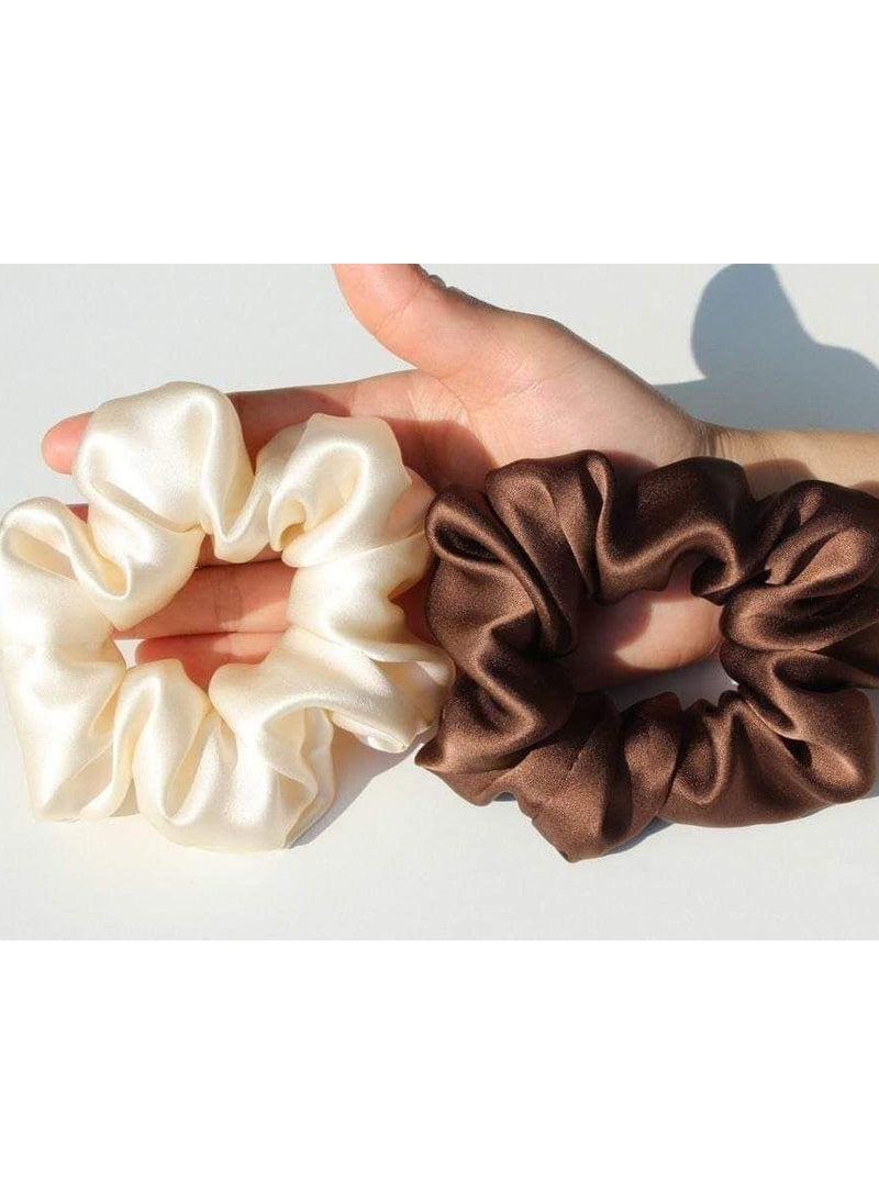 Generic - Satin elastic hair band color may change - Image 1