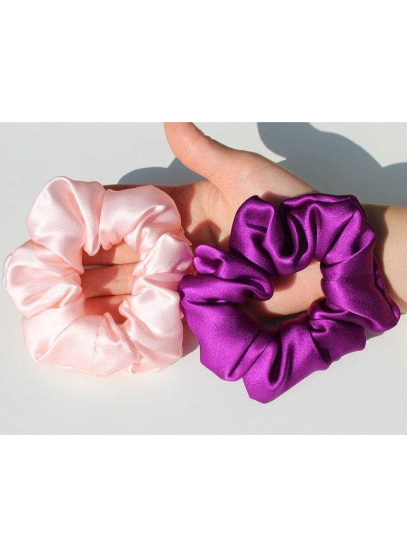 Generic - Satin elastic hair band color may change - Image 1