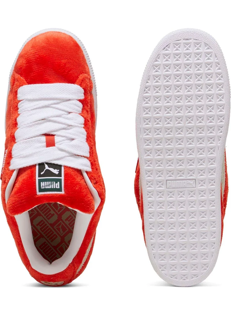 بوما Orange Suede Xl Plush Orange Casual Sneakers