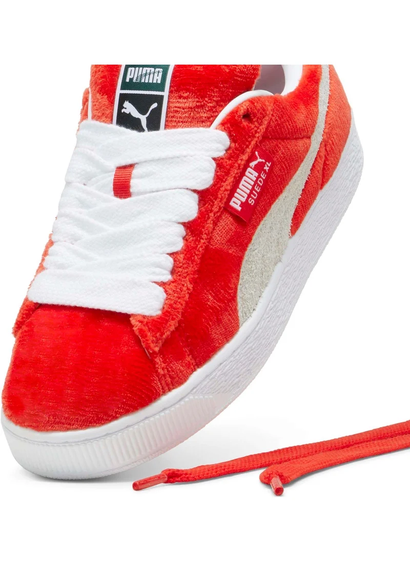 بوما Orange Suede Xl Plush Orange Casual Sneakers