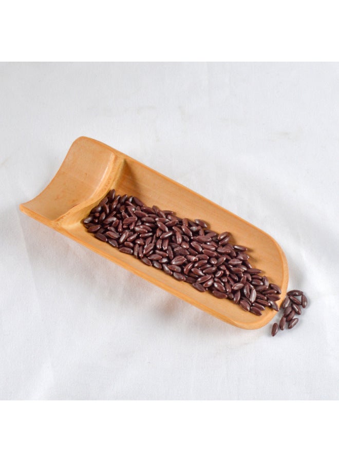 Simulation Cereal Props Simulation Corn Soybean Soybean Rice Food Play Model Nuts Cashew Nuts Peanut Kernel-Color:Purple Rice.-Dimensions:See Detailed Description For Dimensions - Image 1