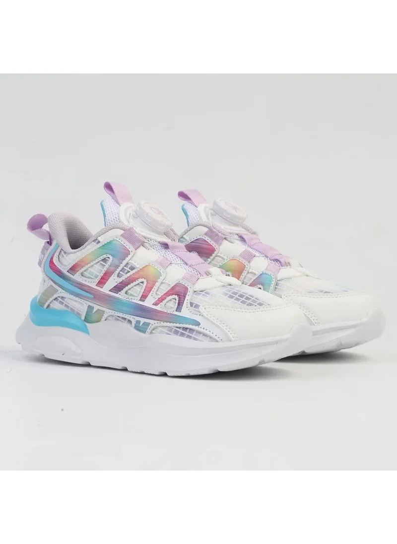 بينيتون Girl's White Sports Shoes BNI-10254