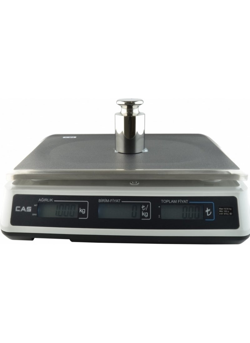 CAS Pr II Plus 30 Kg. F.computational Libra  - Image 4