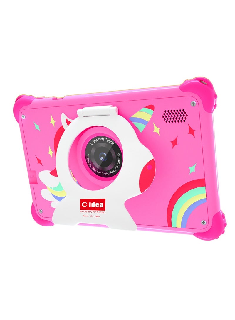 C idea WiFi Kids Smart Tablet Shockproof Edges With Built-in Stand 7-inch Display Android Bluetooth Educational Kids Learning Games For Children Surprise Gifts - Image 4