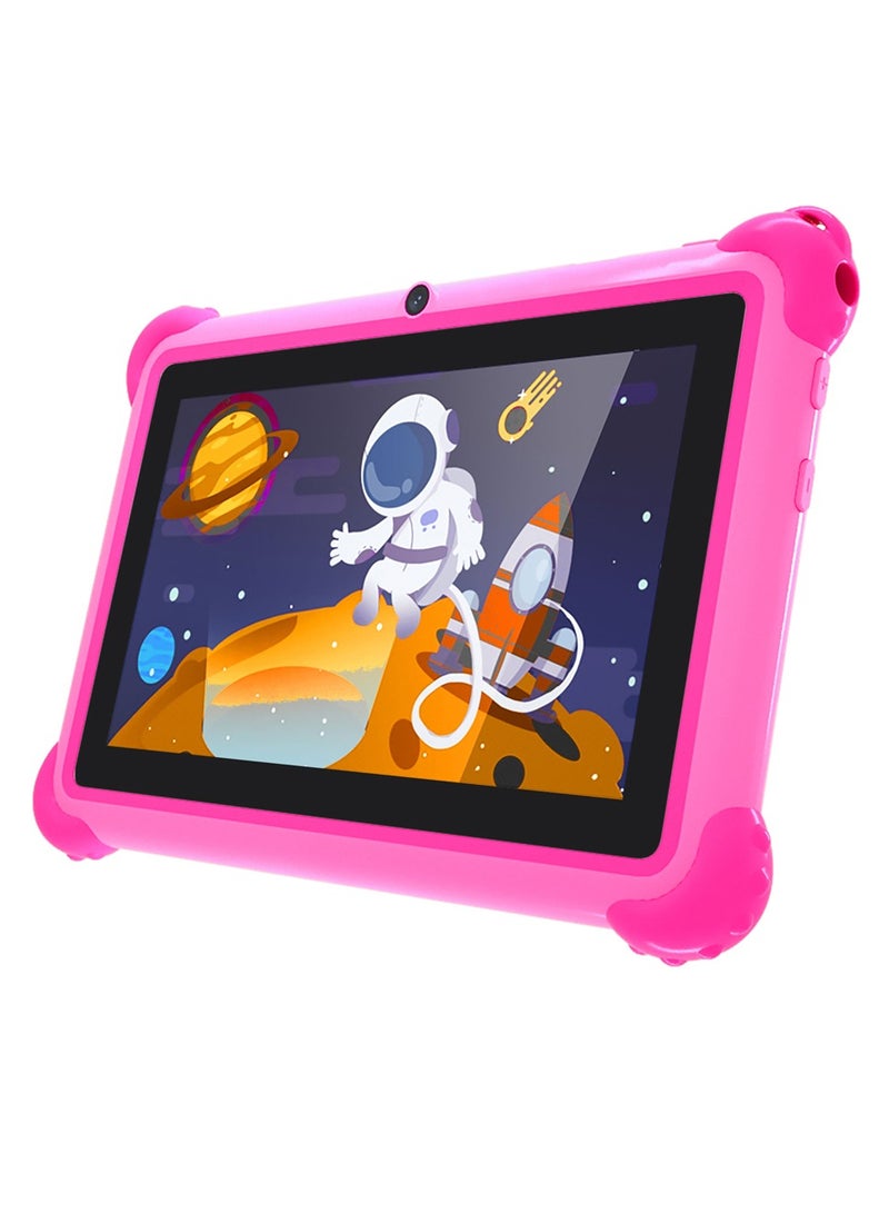 C idea WiFi Kids Smart Tablet Shockproof Edges With Built-in Stand 7-inch Display Android Bluetooth Educational Kids Learning Games For Children Surprise Gifts - Image 3