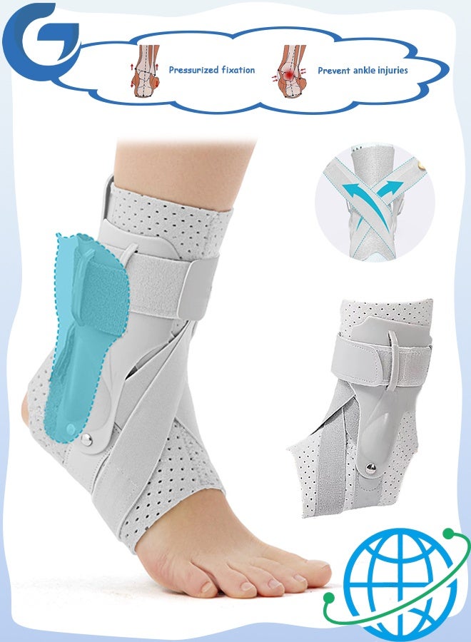 SOUTH MOON Ankle Brace, Plantar Fasciitis Night Splints High Elasticity Adjustable, Ankle Support Brace for Ankle Sprains Tendon - Image 1