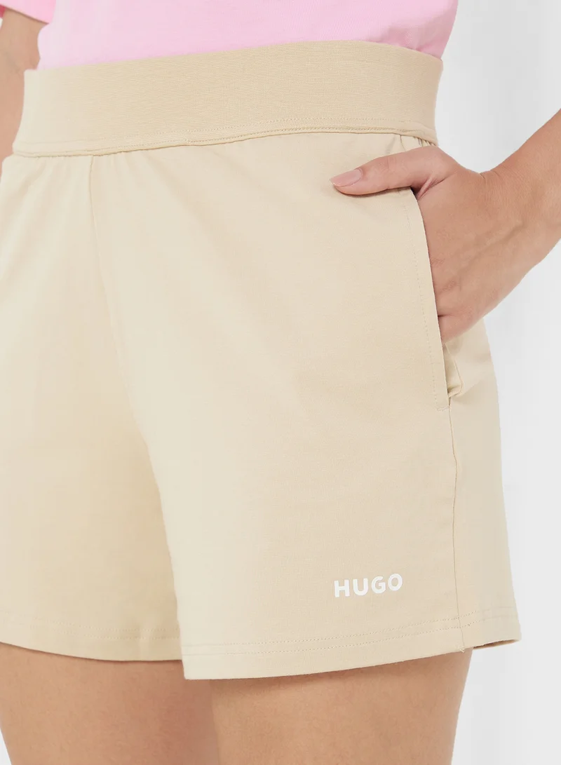 HUGO High Waist Shorts