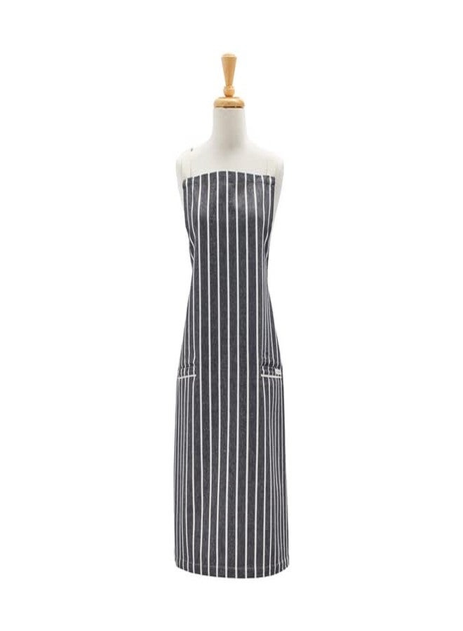 Sur La Table The Saucier Chef Signature Apron, Professional Full-Coverage Canvas Apron with Adjustable Neck and Waist Ties - Image 4