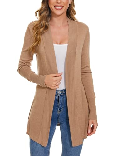 ROW 8 ROW Cardigan for Women Dressy Casual Long Sleeve Open Front Knit Cardigan Sweaters - Image 2