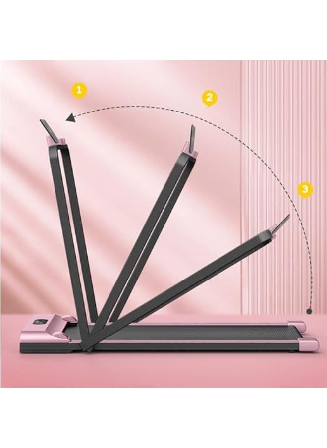 City Treadmill Multi Func -CITY STAR Track Folding FITNESS - 5 years warranty- DC motor- max user weight 120KG - 2HP- 51CM * 110 CM - With Semi-Automatic Lubrication, LCD Display, Home Use  - Image 2