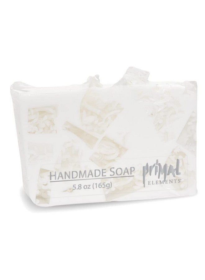 Primal Elements صابون بار الجلسرين يساعد جميع أنواع البشرة الحساسة والدهنية والجافة خالي من البارابين نباتي خالي من الجلوتين 100% قاعدة نباتية (جوز الهند فيجي) - Image 1