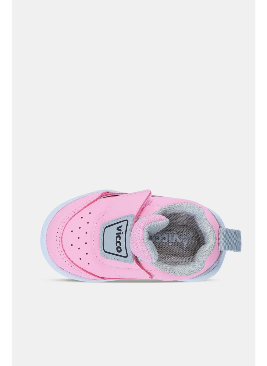 VICCO Fidel Lightweight Baby Girl Pink Sneakers