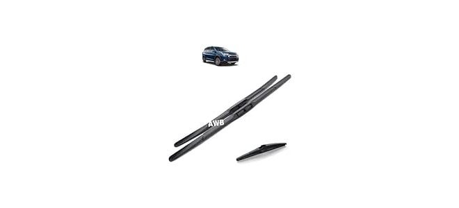 AWB® Hybrid Wiper Blades Front With Rear Wiper Blade Set Compatible with Maruti XL6 24"+16"+10"(Pack of 3) - Image 5