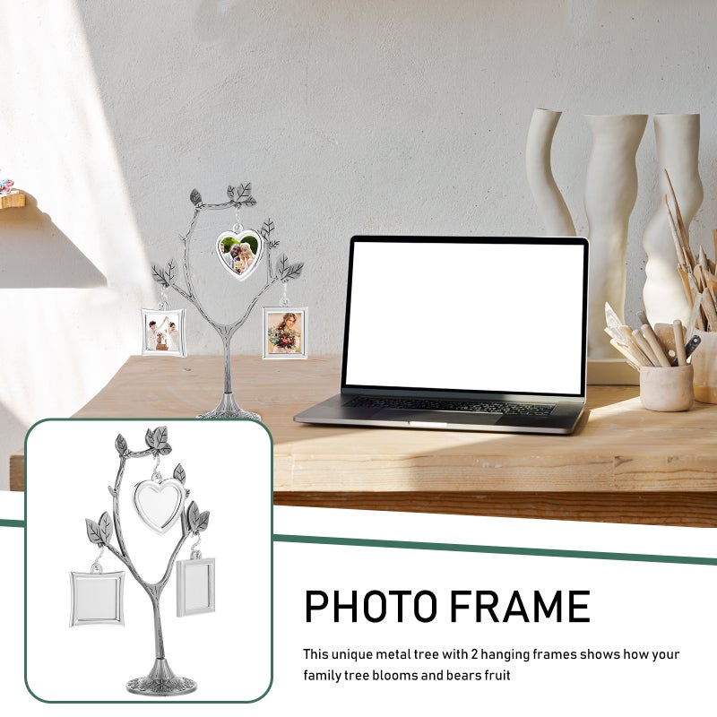 1Set Photo Display Tree Decor DIY Photo Frame Pendant Home Adornment - Image 4