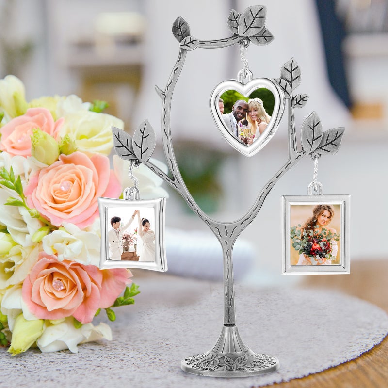 1Set Photo Display Tree Decor DIY Photo Frame Pendant Home Adornment - Image 1