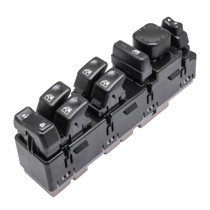 YITHSWAY 15883323 Front Driver Side Master Power Window Switch for GMC Yukon XL Sierra 1500 2500 3500 HD Chevy Avalanche Silverado Suburban Tahoe Cadillac Escalade ESV EXT Replace 901075 DWS220