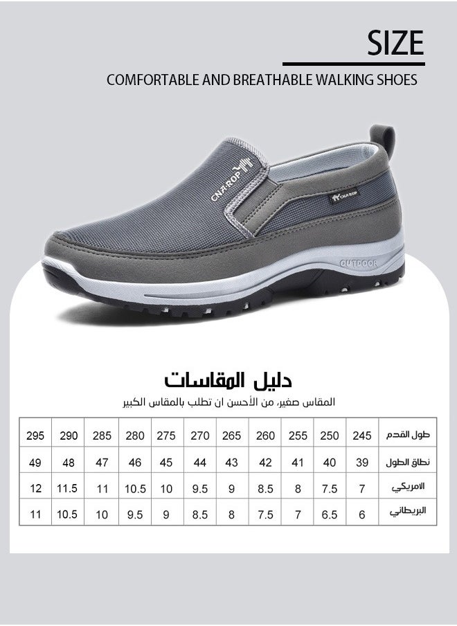 Generic - Men's Sports Shoes (Mesh Material) - Functional, Fitness Running, Walking, Fashion, Lightweight, Breathable, Anti-Slip, Comfortable Casual, High-Rebound Memory Foam Tennis Sports Shoes, Shoes - Image 1
