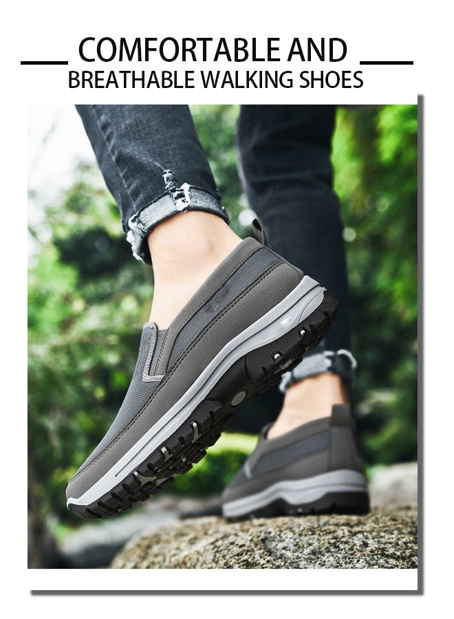 Men's Sports Shoes (Mesh Material) - Functional, Fitness Running, Walking, Fashion, Lightweight, Breathable, Anti-Slip, Comfortable Casual, High-Rebound Memory Foam Tennis Sports Shoes, Shoes - Image 2