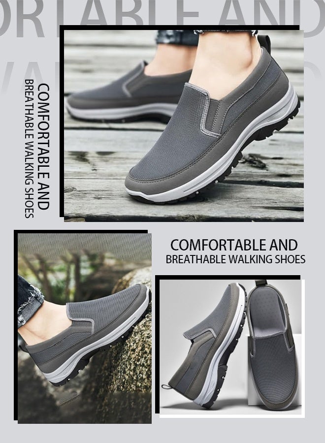 Men's Sports Shoes (Mesh Material) - Functional, Fitness Running, Walking, Fashion, Lightweight, Breathable, Anti-Slip, Comfortable Casual, High-Rebound Memory Foam Tennis Sports Shoes, Shoes - Image 4