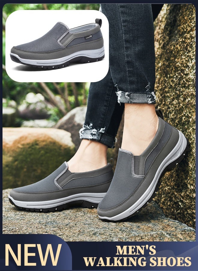 Men's Sports Shoes (Mesh Material) - Functional, Fitness Running, Walking, Fashion, Lightweight, Breathable, Anti-Slip, Comfortable Casual, High-Rebound Memory Foam Tennis Sports Shoes, Shoes - Image 1