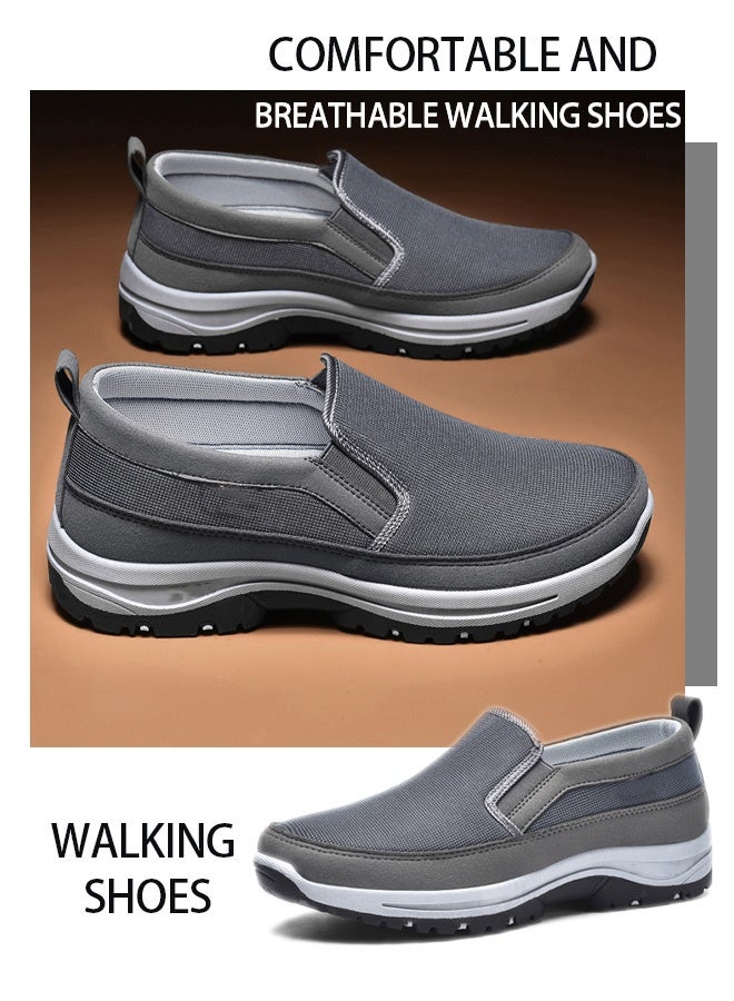 Men's Sports Shoes (Mesh Material) - Functional, Fitness Running, Walking, Fashion, Lightweight, Breathable, Anti-Slip, Comfortable Casual, High-Rebound Memory Foam Tennis Sports Shoes, Shoes - Image 5