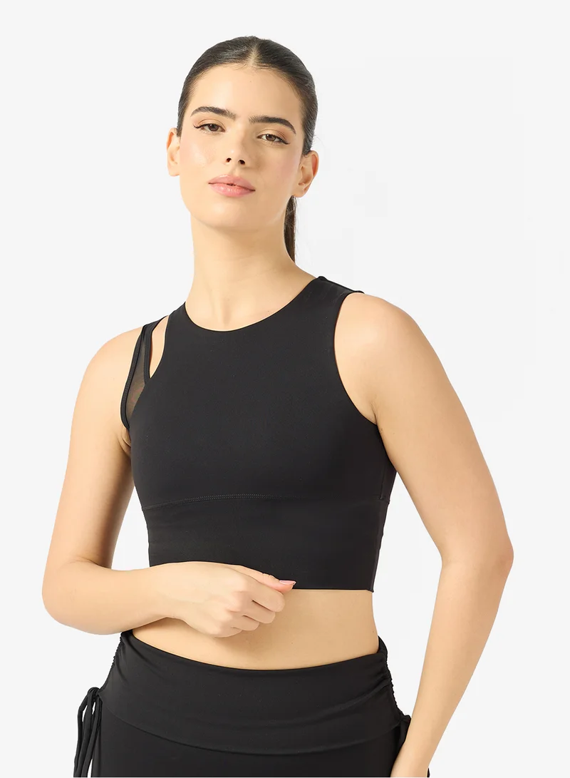 FRWD Mesh Trim Fitted Vest