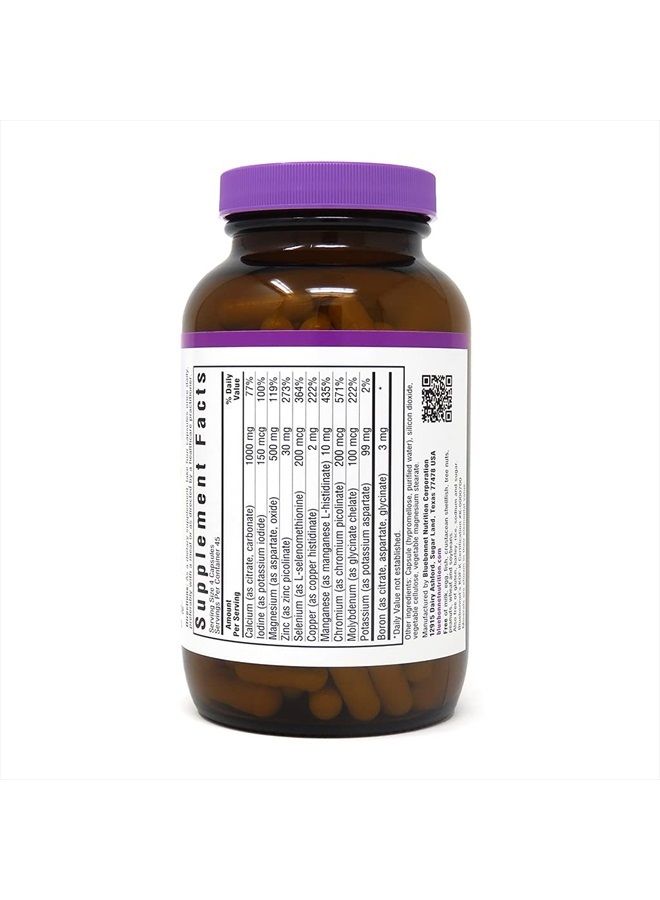 Bluebonnet كبسولات بلو بونيت متعددة المعادن مع البورون بدون حديد، 180 عدداً - Image 2