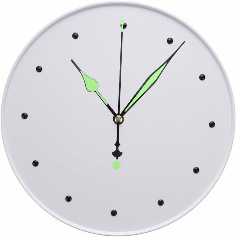 DOITOOL DIY Wall Clock Kit Luminous Clock Movement Mute Mechanism Glow-in-The-Dark Hands - Image 4