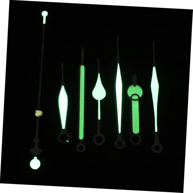 DOITOOL DIY Wall Clock Kit Luminous Clock Movement Mute Mechanism Glow-in-The-Dark Hands - Image 3