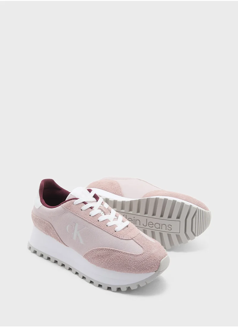 Calvin Klein Jeans Lace Up Low Top Sneakers