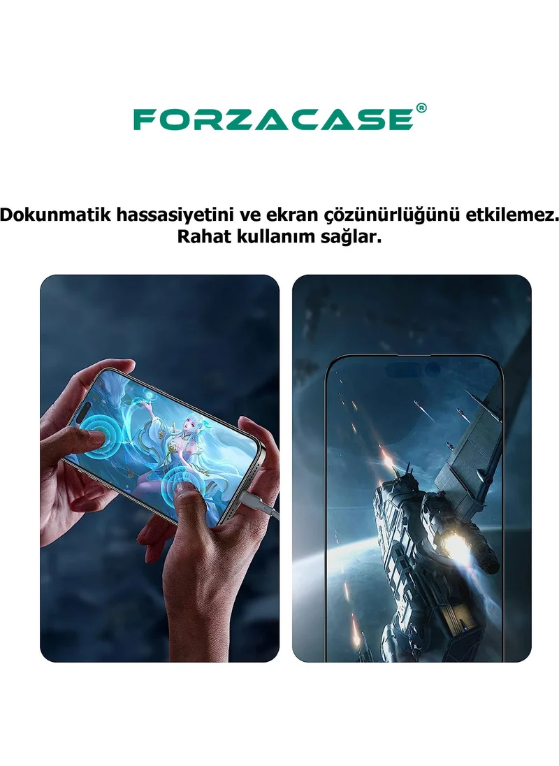 Forzacase Framed Full Covering Tempered Screen Protector Compatible with Samsung Galaxy S20 Fe - FC003