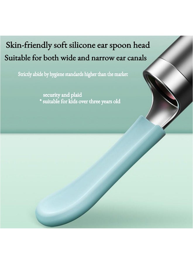 Generic - White Smart Ear Wax Remover with Temperature Control – Visual Otoscope Ear Cleaner with Camera, Wireless for iOS Android, Gentle Silicone Tips for Safe Ear Cleaning - Image 1