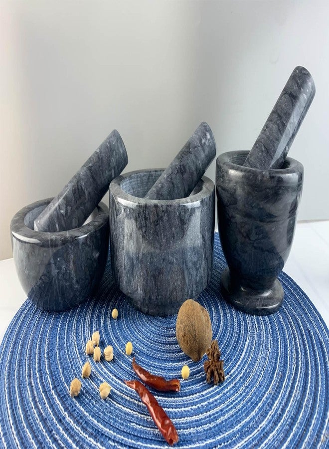 Yepmlrt Marble Replacement Pestle only， (Only Pestle [Mortar is not Included]), Granite Pestle Replacement Polished Black - Image 4