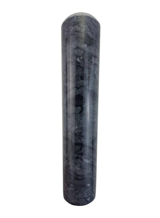 Yepmlrt Marble Replacement Pestle only， (Only Pestle [Mortar is not Included]), Granite Pestle Replacement Polished Black - Image 1