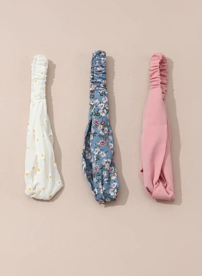 Take Two Pack of 3 - Floral Headband