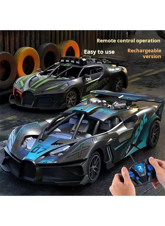 كويفلوكس سيارة تحكم عن بُعد، سيارة دفع رباعي بمقياس 1:20، مناسبة للأطفال من 6 إلى 12 عامًا، لعبة سباق بهلوانية كهربائية قابلة لإعادة الشحن، مناسبة كهدية عيد ميلاد للأولاد والبنات. - Image 5