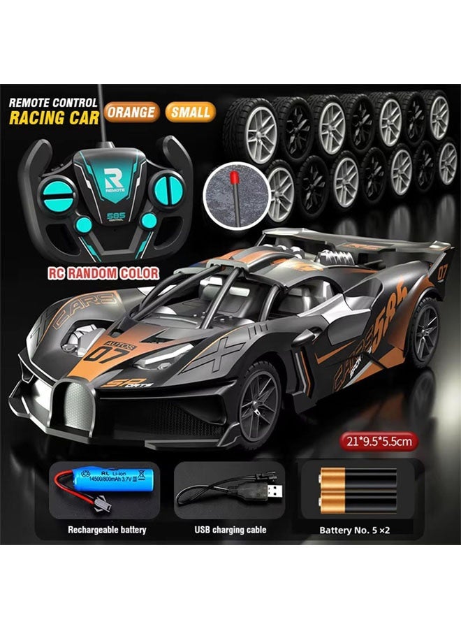 كويفلوكس سيارة تحكم عن بُعد، سيارة دفع رباعي بمقياس 1:20، مناسبة للأطفال من 6 إلى 12 عامًا، لعبة سباق بهلوانية كهربائية قابلة لإعادة الشحن، مناسبة كهدية عيد ميلاد للأولاد والبنات. - Image 2