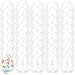 Restroma 40 Pcs 5 Inch 45 Inch Clear Easter Eggs Fillable Bulk Large Transparent Plastic Eggs Empty Easter Eggs for Easter Basket Stuffers Party Decor - Image 2