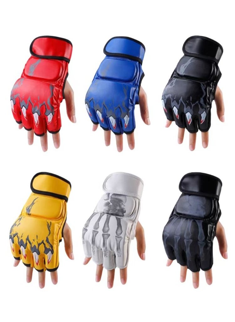 Generic Boxing Gloves Fingerless MMA Gloves UFC Boxing Fight Gloves for Sanda Sparring Punching Bag Training  - Image 4