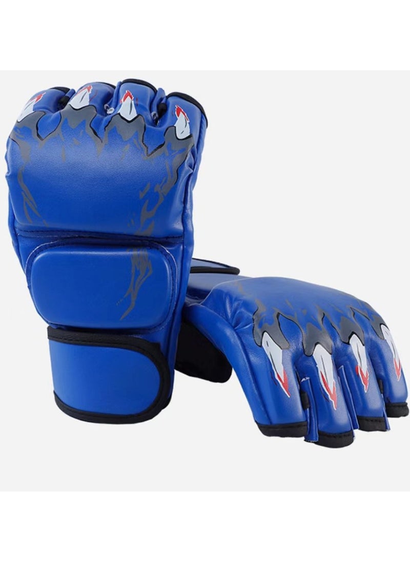 Generic Boxing Gloves Fingerless MMA Gloves UFC Boxing Fight Gloves for Sanda Sparring Punching Bag Training  - Image 3