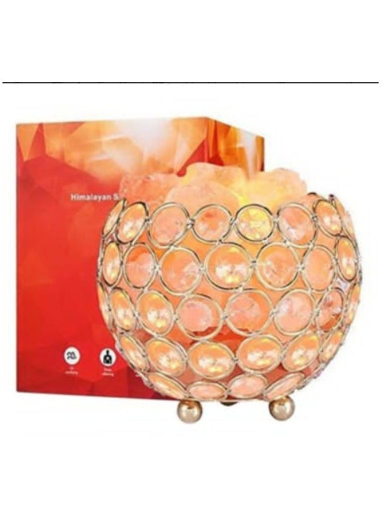 LOULUEN Himalayan Salt Crystal Rock Lamp