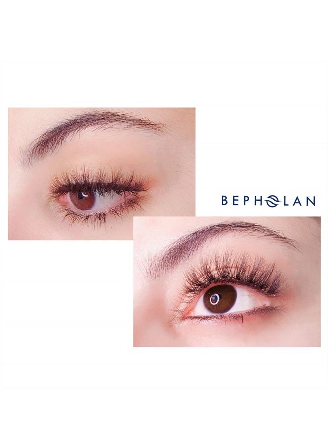 BEPHOLAN Eyelashes Natural Look False Lashes - Bepholan Fake Eyelashes 5D Super Fluffy False Eyelashes Clear Band Wispy Lashes 3-Pack Faux Mink Lashes,XMZ91 - Image 3