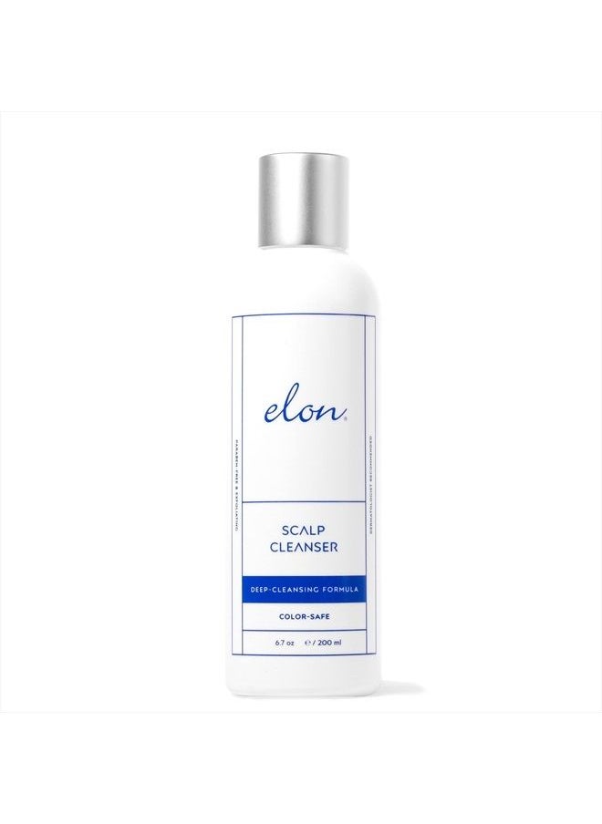 Elon - Thinning Hair Scalp Cleanser - Revitalizing Scalp Treatment for Hair Growth – Exfoliating Scalp Treatment for Women & Men to Unclog Follicles – Scalp Moisturizer for All Hair Types (6.7 Oz.) - Image 1