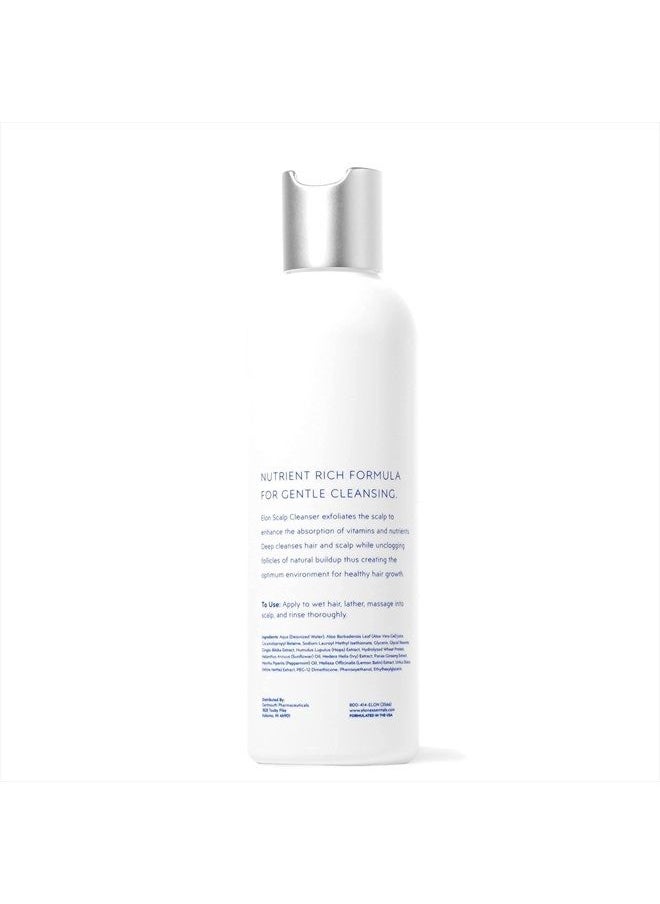 Elon - Thinning Hair Scalp Cleanser - Revitalizing Scalp Treatment for Hair Growth – Exfoliating Scalp Treatment for Women & Men to Unclog Follicles – Scalp Moisturizer for All Hair Types (6.7 Oz.) - Image 1