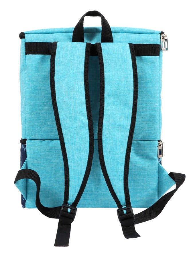 Anemoss Insulated Backpack with 2 Compartments 17L, Soft Cooler Lunch Box Bag, Waterproof Double Deck Insulated Lunch Bag, Carrying Hot and Cold Food Drinks, Ideal for Office, School, Picnic, Camping, Made in Turkey  - Image 4
